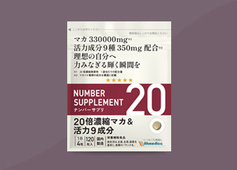 ２０倍濃縮マカ＆活力９成分
